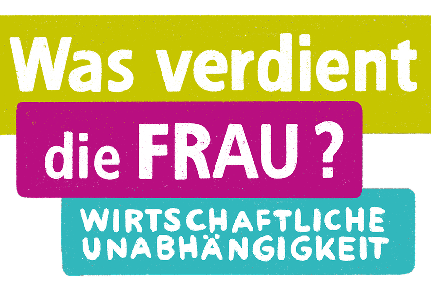 Logo des DGB-Projekts "was verdient die Frau"