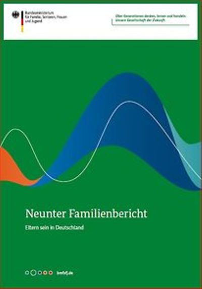 Broschürencover Neunter Familienbericht